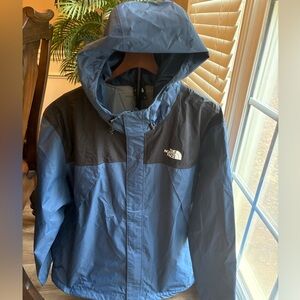 The North Face Men's Big Antora Rain Hoodie Jacket Shady Blue,  2x